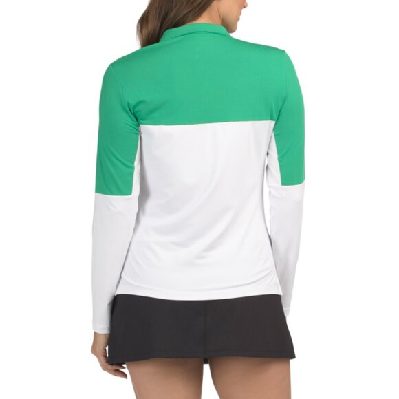 NVO Jalapeno Upf 40 Gaia Mock Neck Jacket - Picture 2 of 2